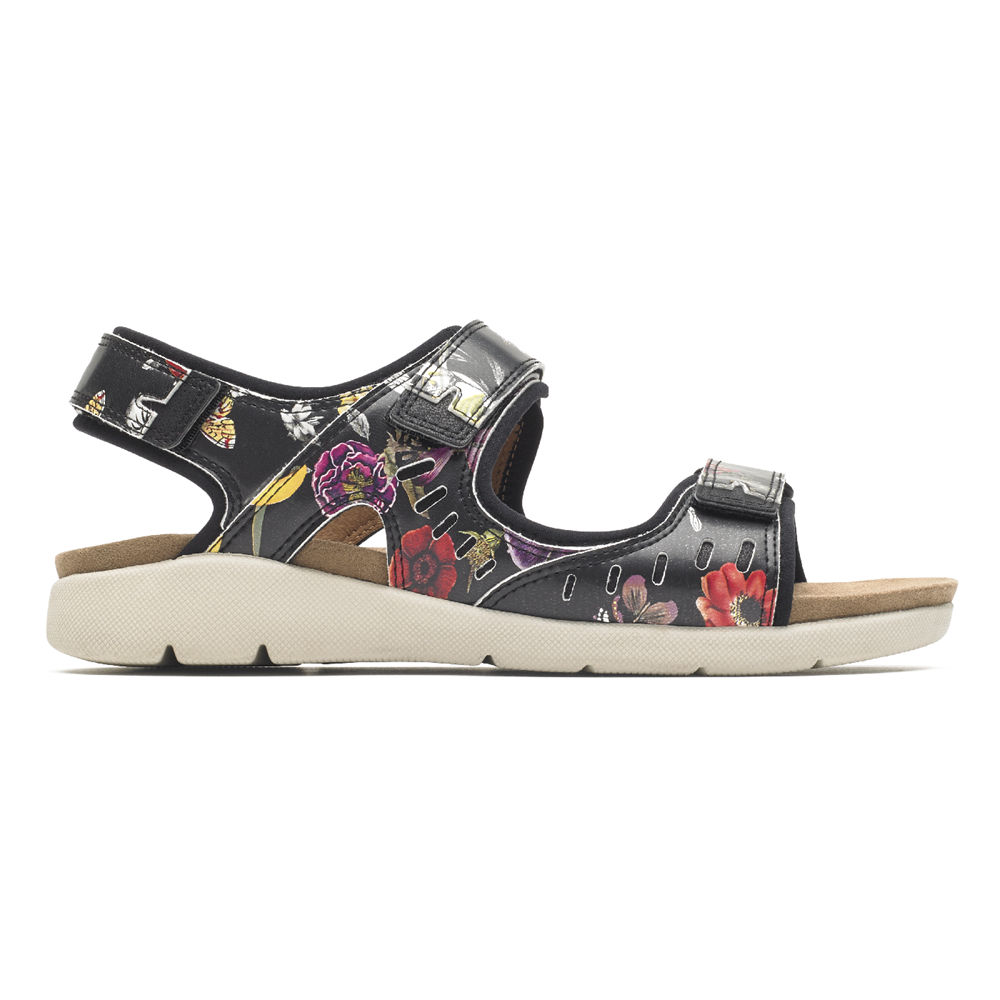 Sandálias Rockport Mulher Multicoloridas - Eileen Comfort - 54689QNLB